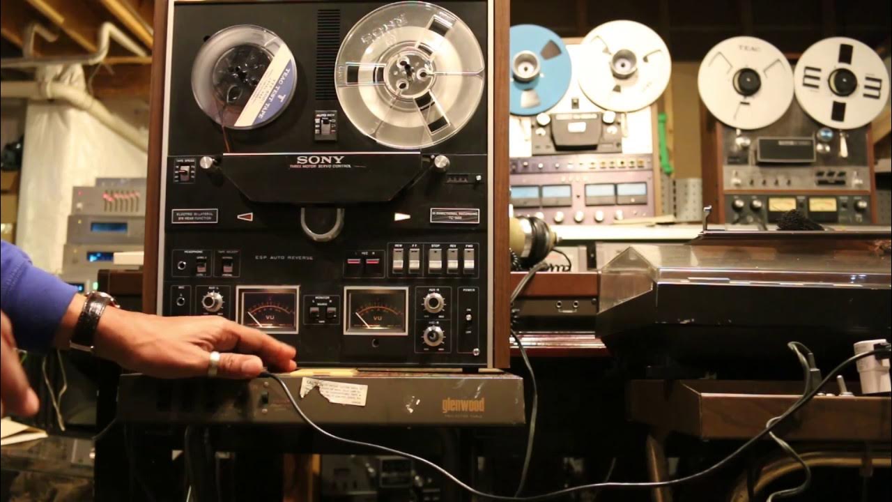 Sony TC-580 Reel to Reel Overview 