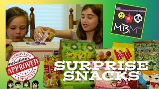 Surprise Snacks Box Challenge From KidToyTesters