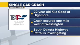 Name released in fatal Hand County crash