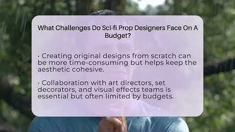 What Challenges Do Sci-fi Prop Designers Face On A Budget? - The SciFi Reel