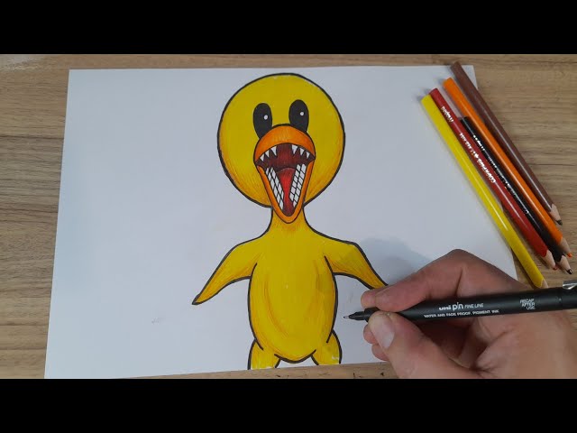 Como DESENHAR o YELLOW do RAINBOW FRIENDS ROBLOX - Como DIBUJAR a YELLOW de RAINBOW  FRIENDS ROBLOX 