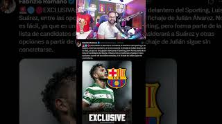 Luis Suárez plan b del Barça #luissuarez #barça #mancuer #fabrizioromano #futbol  #shortvideo