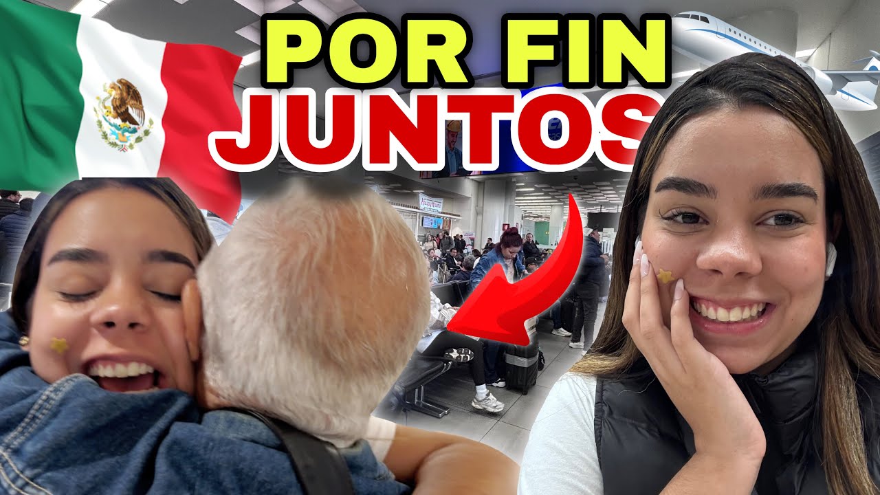 Llega mi Familia desde Cuba 🇨🇺 a México 🇲🇽¡Ya son LIBRES! 😭No puedo con tanta emoción 