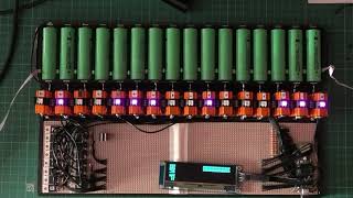16 x 18650 test rig - part 3