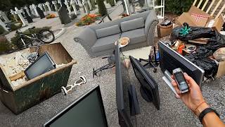 Dumpster Diving "electronics cemetery”