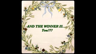 Giveaway Winner!!! @janiethecraftprincess