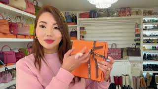BACK WITH A HUGE UNBOXING OF AN HERMÉS SPECIAL EDITION BAG | ABBY PACLIBAR