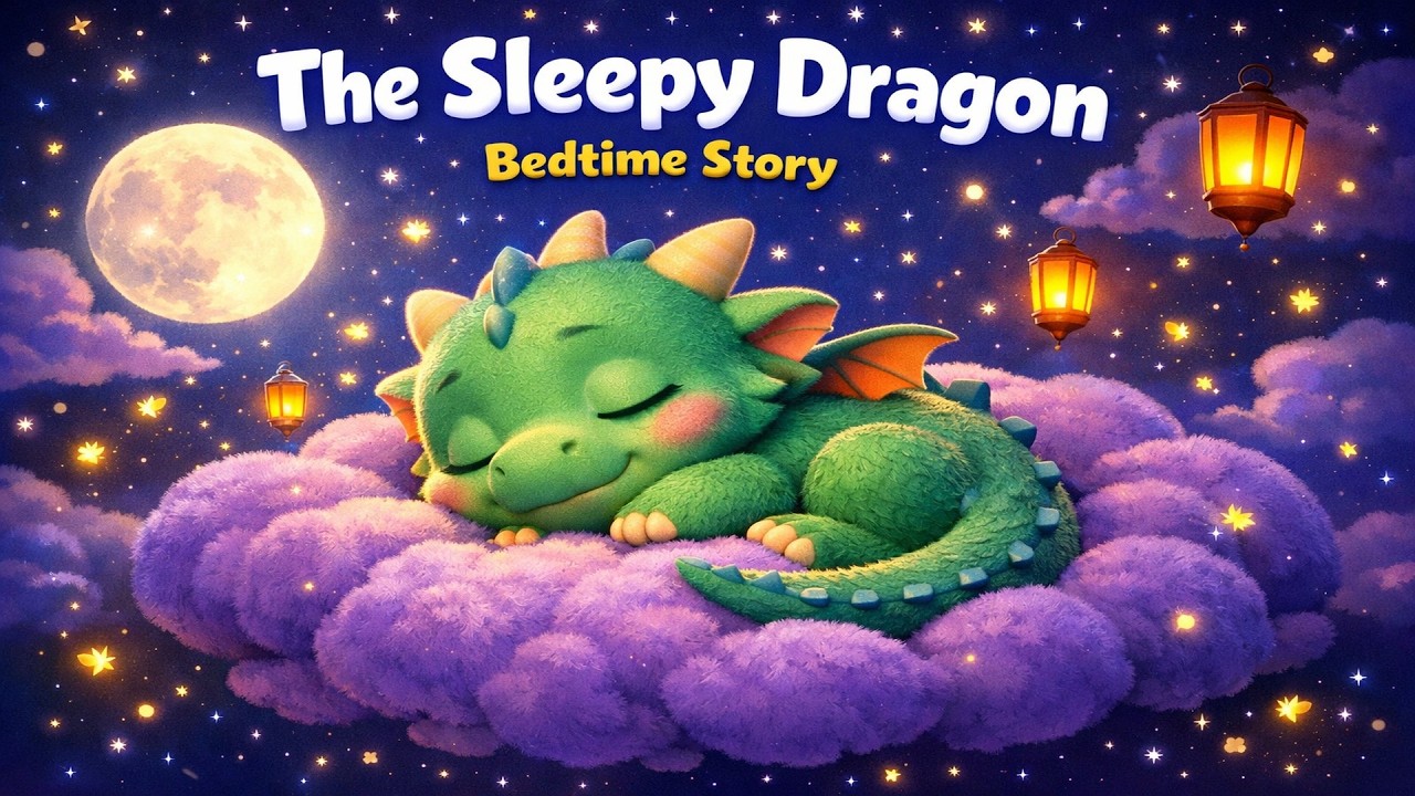 The Sleepy Dragon 🐉 Bedtime Story That Actually Helps Kids Fall Asleep | #bedtimestories #storytime