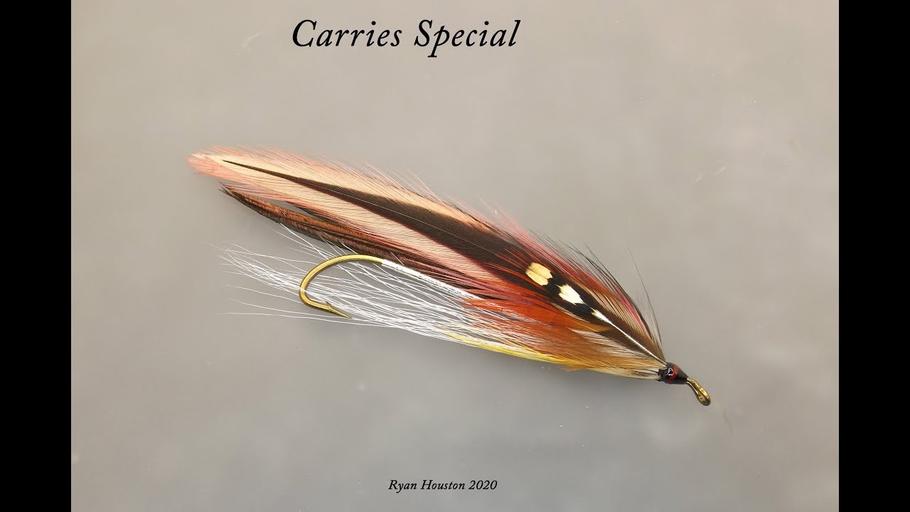 TYING CARRIE STEVENS SPECIAL RANGELY STREAMER PATTERN WITH RYAN HOUSTON 