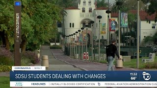 SDSU students dealing with pandemic-related changes