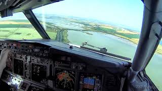 Boeing 737 Landing In Burgas Lbbg Boj