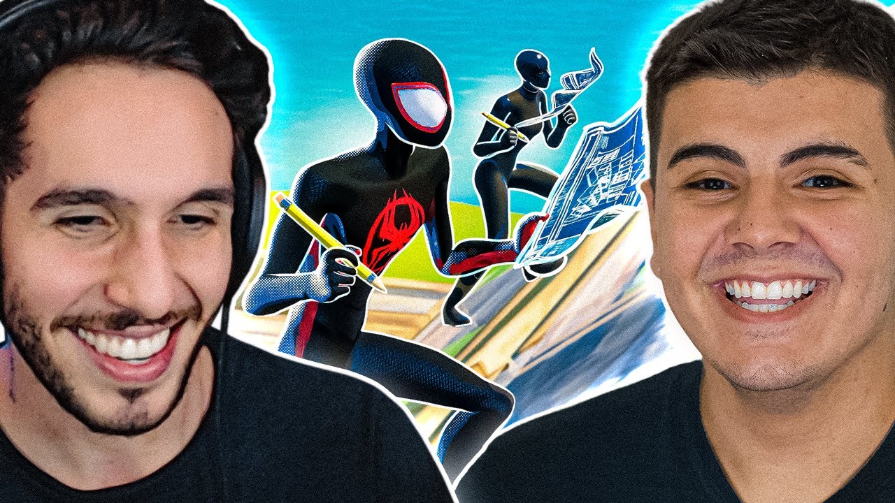 Dei uma AULA DE FORTNITE pra um YOUTUBER FAMOSO ft. @dengoso_