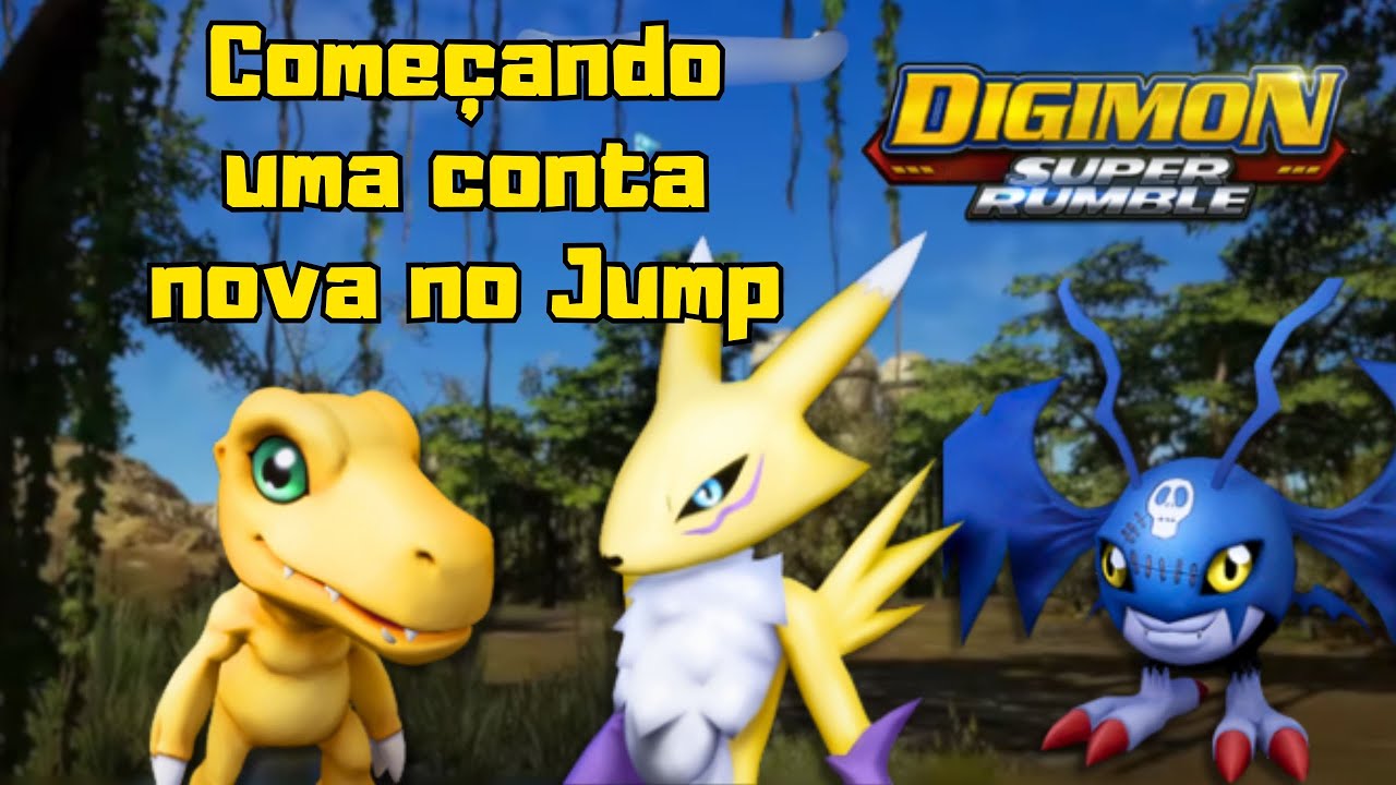 Começando o Jump DSR - Digimon Super Rumble - YouTube