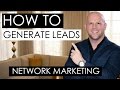 Network Marketing Lead Generation — 3 Tips