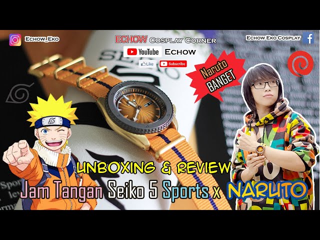 Jam tangan seiko naruto sales