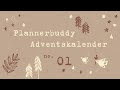 Plannerbuddy Adventskalender 2024 | Türchen Nr. 01 | planerbeere