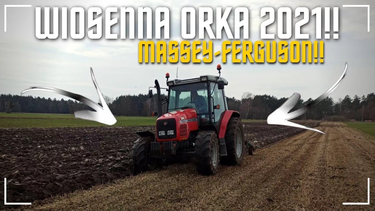 ☆Wiosenna orka 2021.☆MF wypluwa uszczelki?!☆Wtopa?! ☆6245.Kverneland vs Massey Ferguon.☆9km]/h?☆Opis