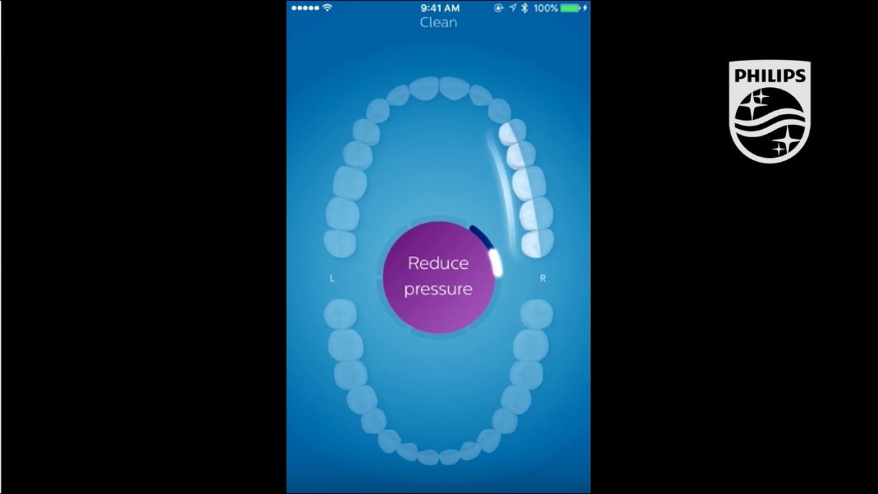 Sonicare App pressure guide | Philips | Sonic electric toothbrush