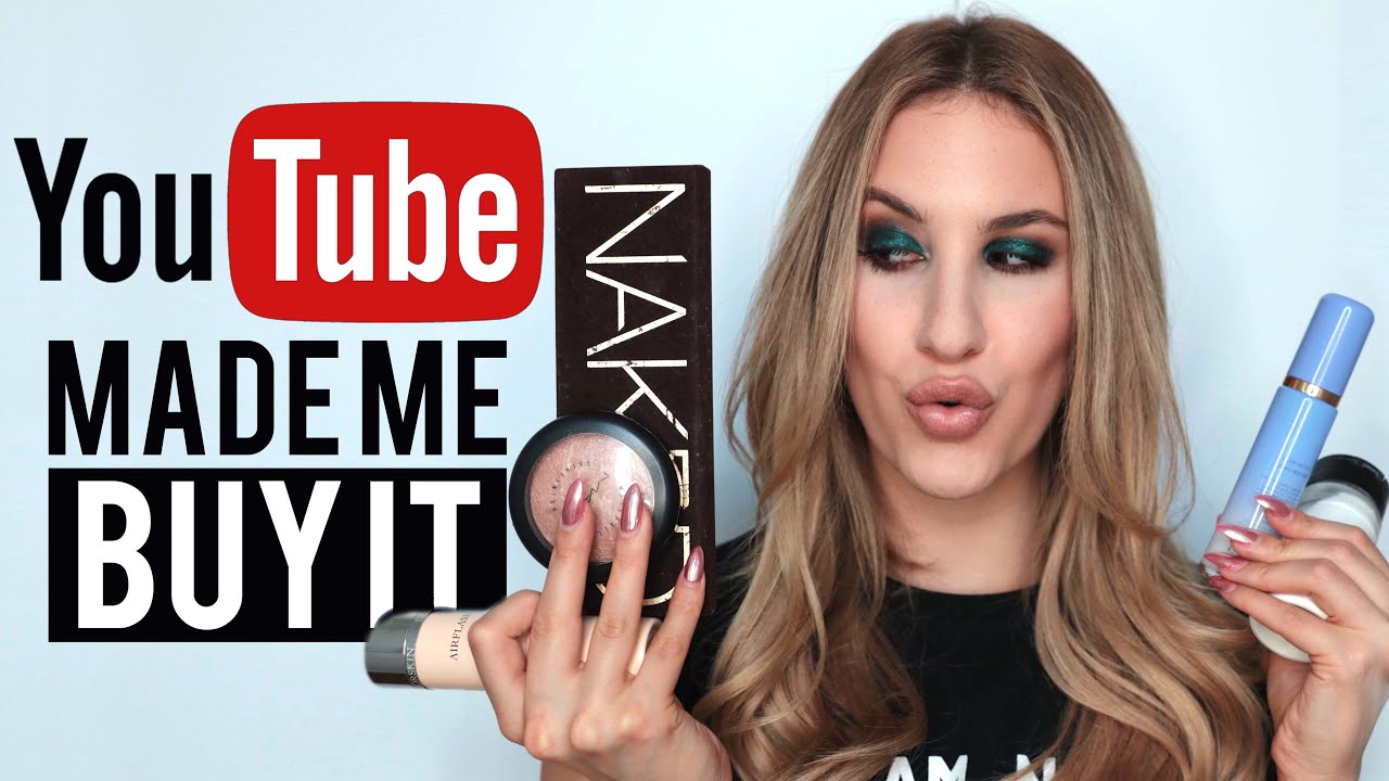MAKEUP YOUTUBE MADE ME BUY: Do I REGRET Or LOVE?! | JamiePaigeBeauty