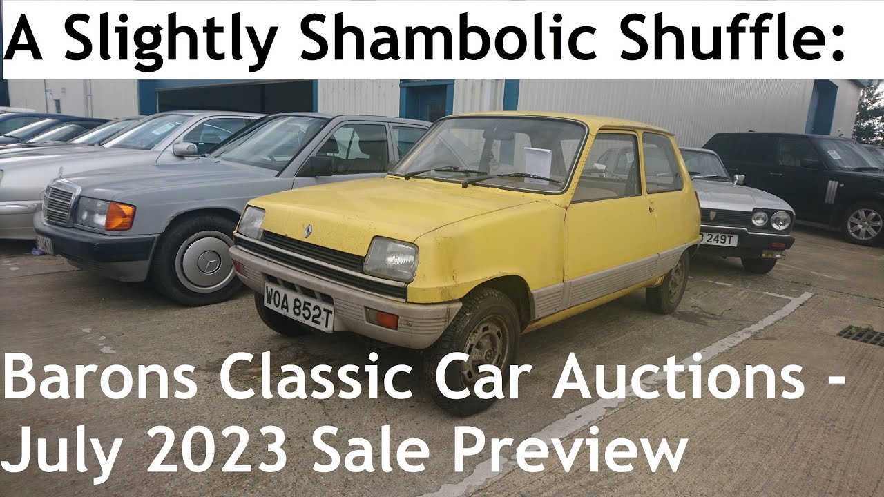 A Slightly Shambolic Shuffle Around Barons Classic Car Auctions' July