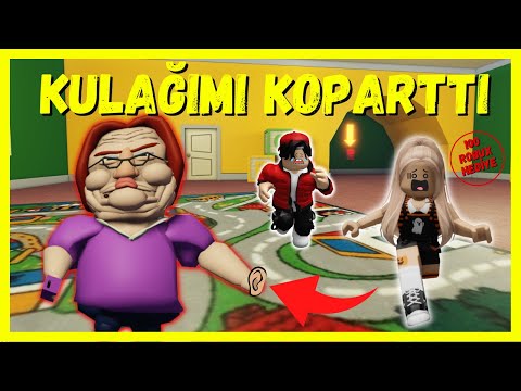 TOMBİŞ BAKICI NACİYE TEYZE KULAĞIMI KOPARTTI👂ROBLOX BETTY'S NURSERY ESCAPE