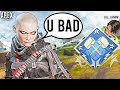 TOXIC PLAYER ACCUSED ME OF BUYING 4000 DAMAGE BADGE. Apex Legends