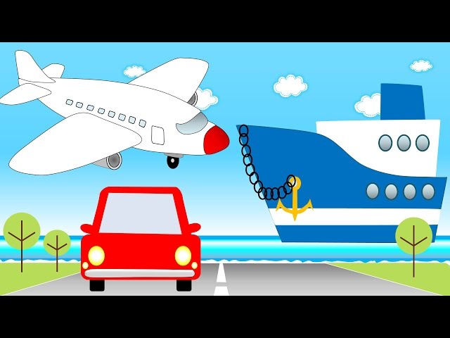 Carros para niños - Transporte para niños - Carros, Motos, Aviones