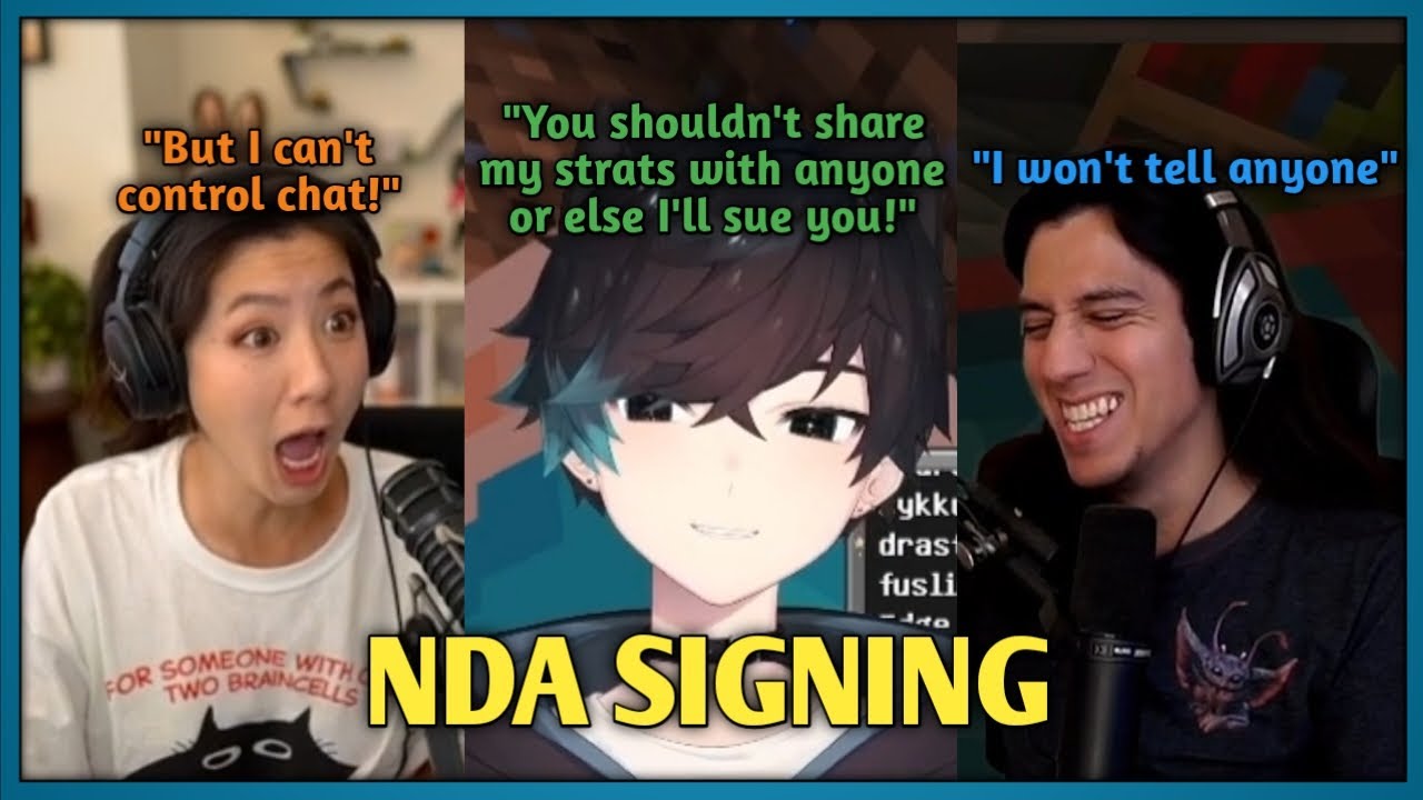 Sykkuno NDA Signing Other Trainers To Hide His Only Strat (with Fuslie & Grimmmz POV)