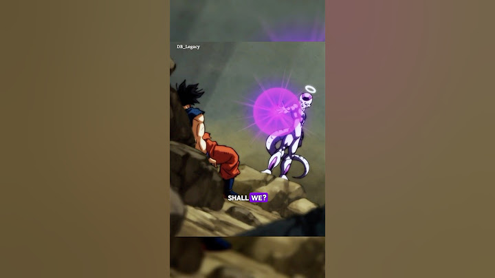 Frieza Returns Goku’s Favour #dragonball #goku #frieza