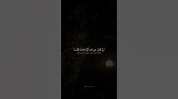 اللَّهُ الَّذي خَلَقَكُم مِن ضَعفٍ  محمد صديق المنشاوي  سورة الروم
