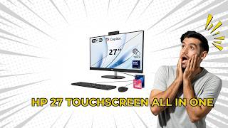 HP 27 Inch AI Powered All in One Desktop Review Touchscreen 16GB RAM 1TB SSD