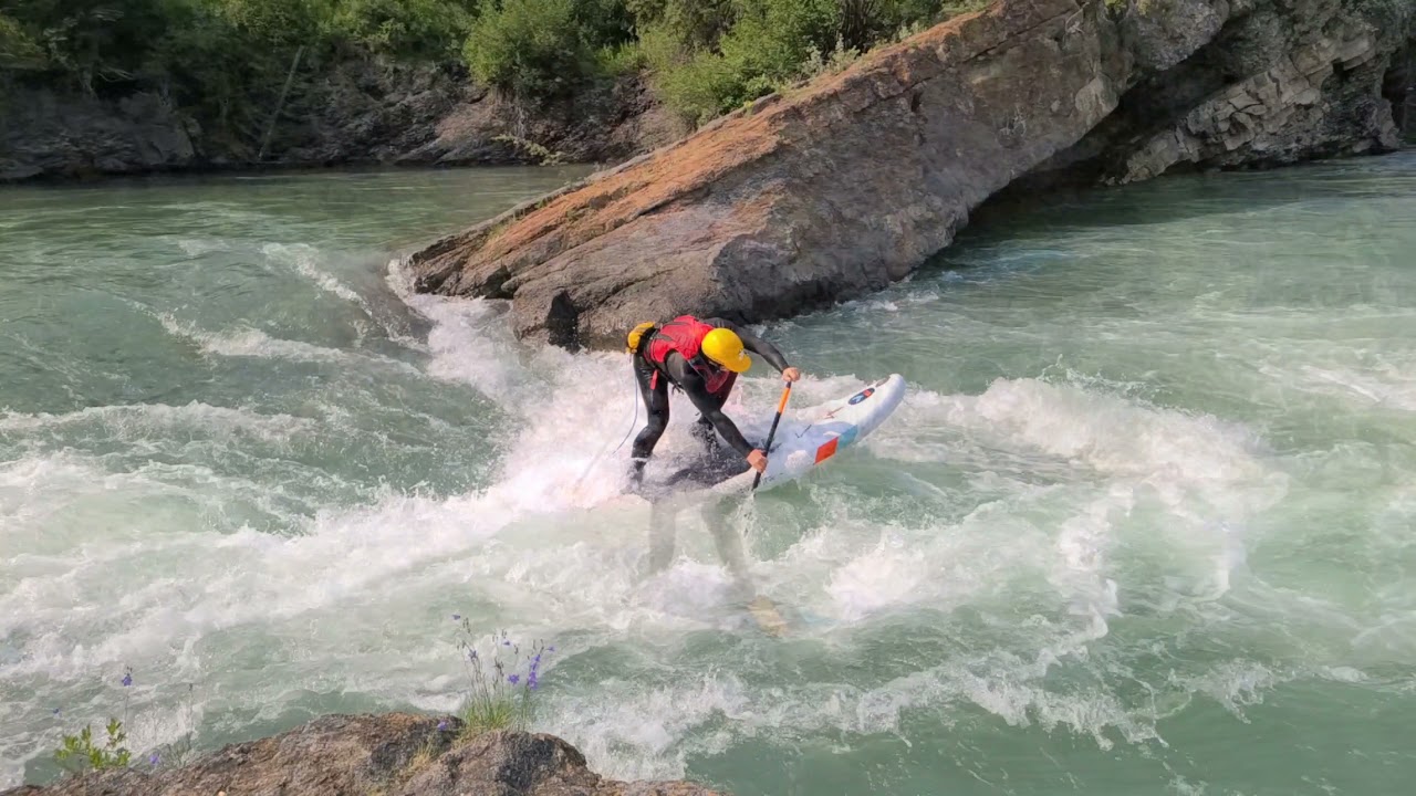 Kananaskis River Whitewater SUP YouTube