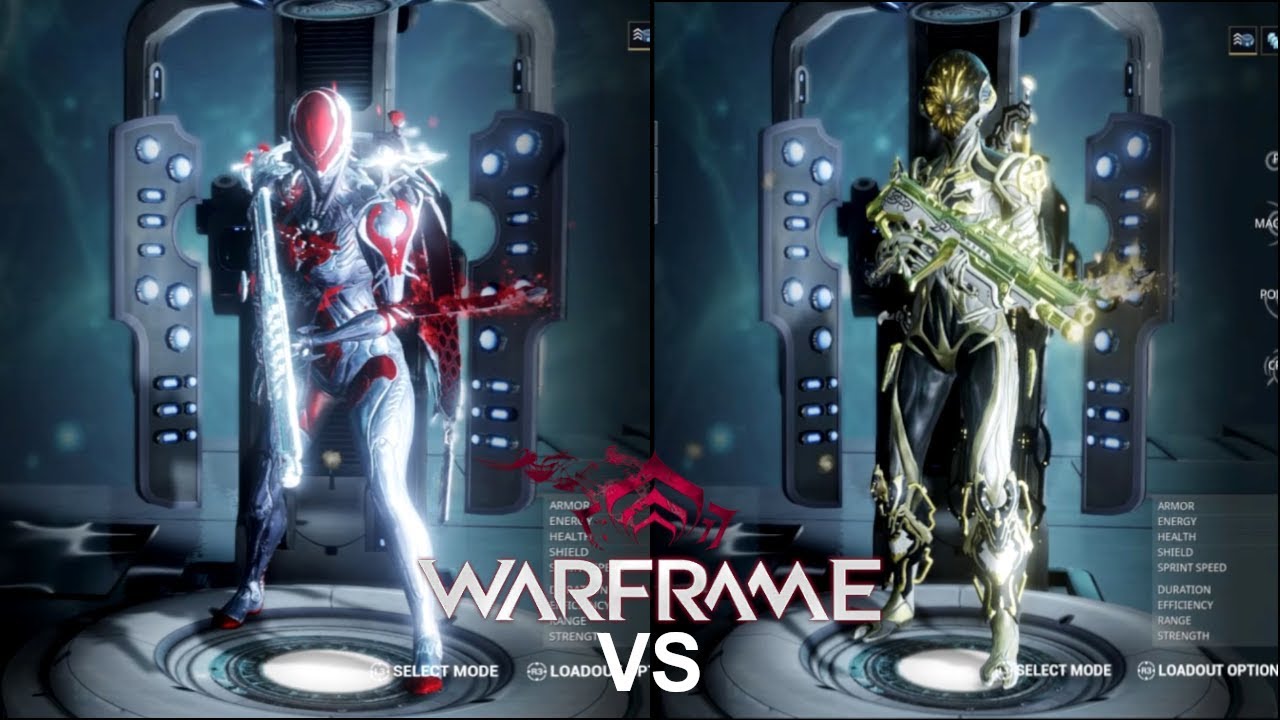Mag VS Mag Prime (Versus in Warframe) YouTube