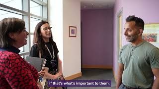 Dr Amir Khan Meets Frin Bringing Comfort When Its Needed Most At Leeds Cancer Centre