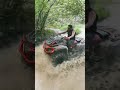 Little water fun. #canam #atvmob #youtube #youtubeshorts
