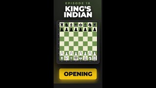 Chess Master Series Episode 18: King's Indian Defense | Dynamic Counter-Attack #Shorts