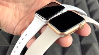 Apple Watch Starlight vs White Bands | Apple Watch Gold vs Silver Case
