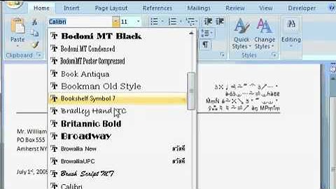 Microsoft Word 2007 Tutorial - part 09 of 13 - Formatting Text.mp4