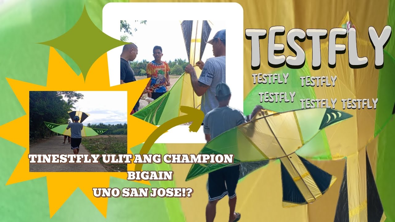 TEST FLY ULIT ANG CHAMPION  NG BIGAIN UNO SAN JOSE