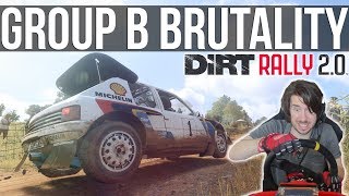 The Group B Cars In DiRT Rally 2.0 Are Bloody Brutal