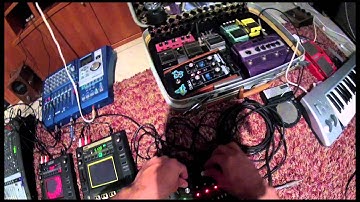 Monotribe + Kaoss Pads + iMS20 Korg App