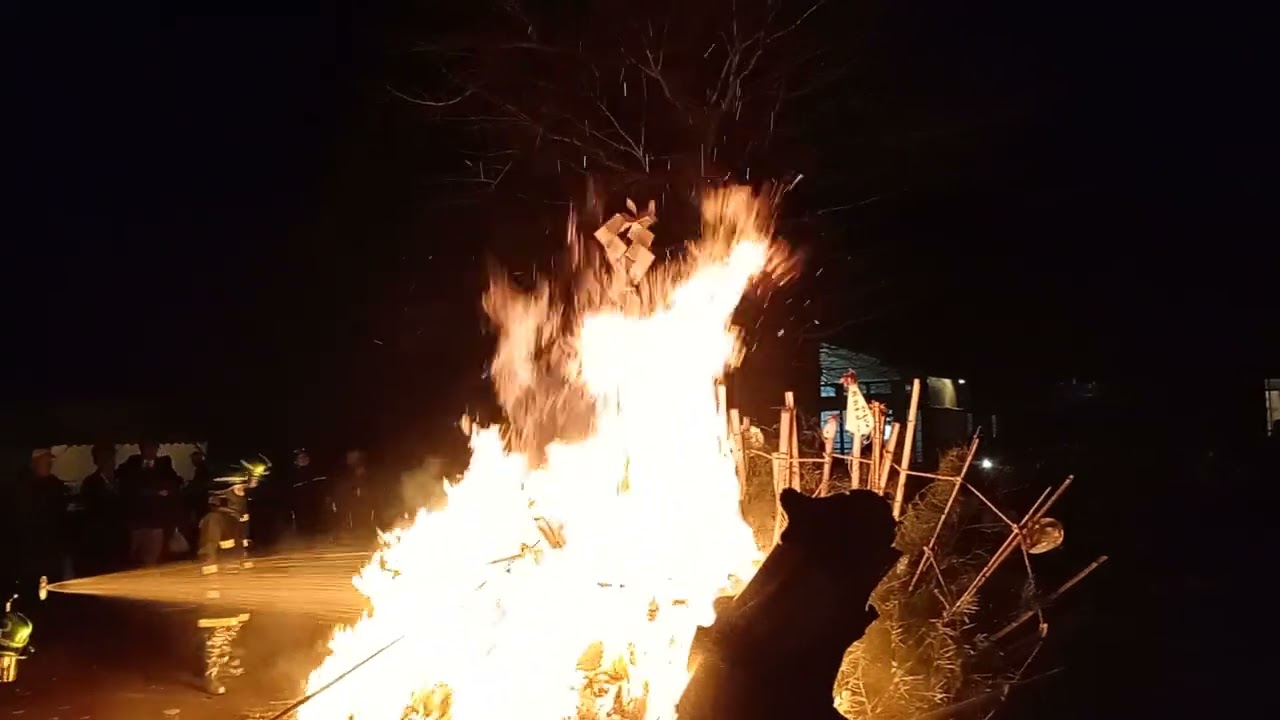 徳丸田遊びの篝火@赤塚諏訪神社午前2026