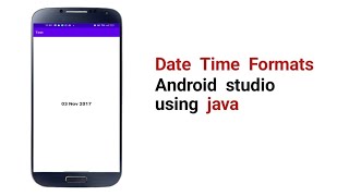 How to format date and time in Android | java.lang.RuntimeException: Unable to start activity SOLVED
