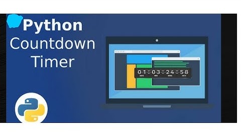 Count Down Timer In Python || How To Make Countdown Timer Using Python || Timer In Python || #shorts