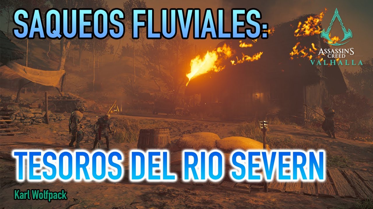 AC Valhalla: Saqueos Fluviales: Tesoros del Rio Severn - YouTube