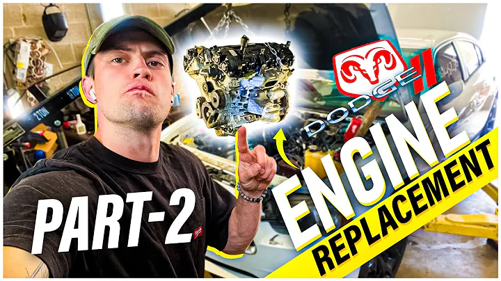 Dodge Charger 3.6l engine replacement (PART 2) / ENGINE INSTALLATION