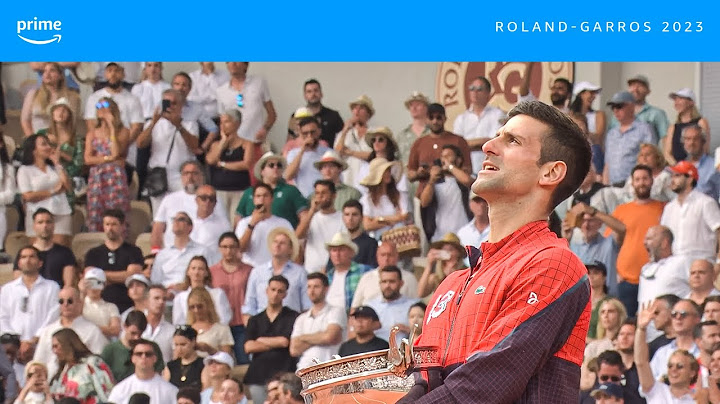 🇷🇸 LA FIERTÉ DE NOVAK DJOKOVIC PENDANT L'HYMNE SERBE !