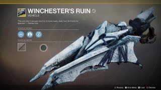 Destiny 2 Forsaken Winchester's Ruin Sparrow Exotic 20181023