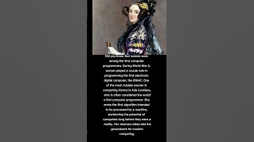 The Untold Story of Women Who Programmed the First Computers!
