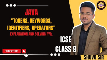 "20. Java Basics: Keywords, Tokens, Identifiers & Literals Explained!"